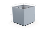 Aluminum Square & Cube Planter – 28" to 48" H