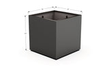 Aluminum Square & Cube Planter – 28" to 48" H