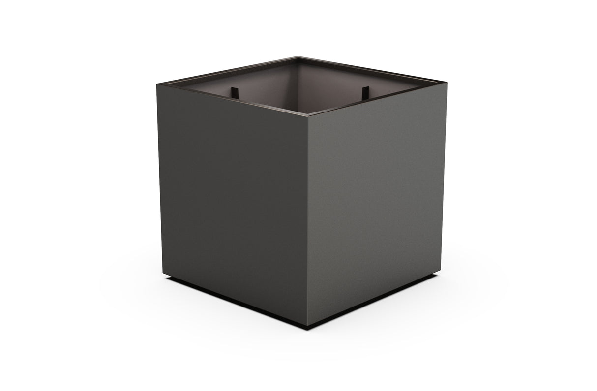 Aluminum Square & Cube Planter – 28" to 48" H
