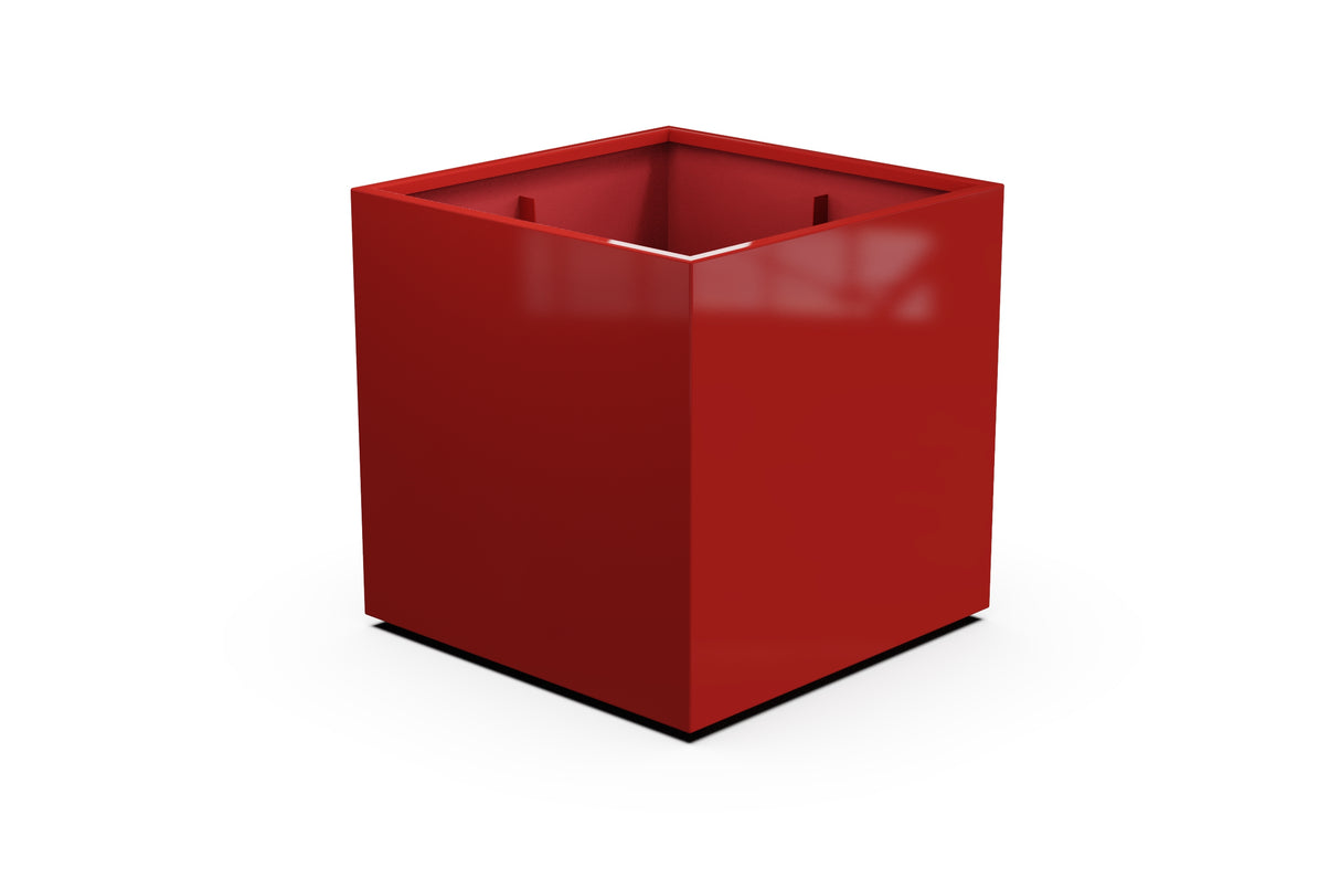 Aluminum Square & Cube Planter – 28" to 48" H