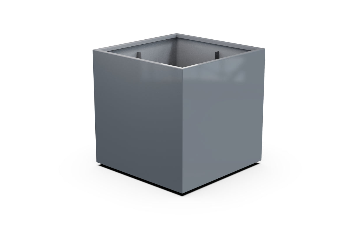 Aluminum Square & Cube Planter – 28" to 48" H
