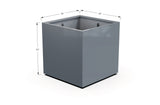 Aluminum Square & Cube Planter – 28" to 48" H