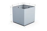 Aluminum Square & Cube Planter – 28" to 48" H