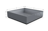 Aluminum Square & Cube Planter – 12" to 24" H