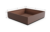 Aluminum Square & Cube Planter – 12" to 24" H