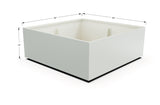 Aluminum Square & Cube Planter – 12" to 24" H