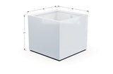 Aluminum Square & Cube Planter – 28" to 48" H