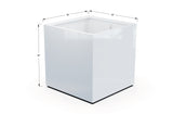 Aluminum Square & Cube Planter – 28" to 48" H