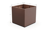 Aluminum Square & Cube Planter – 28" to 48" H