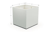 Aluminum Square & Cube Planter – 28" to 48" H