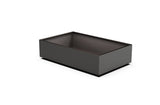 Aluminum Rectangular 30" Wide Planter – 12" to 18" H - Plantercraft