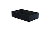 Aluminum Rectangular 30" Wide Planter – 12" to 18" H - Plantercraft