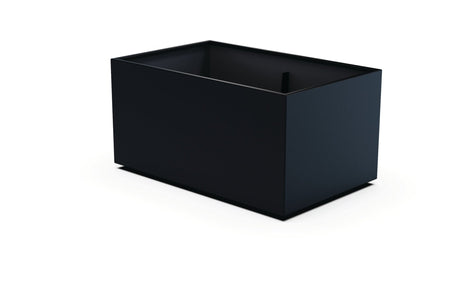 Aluminum Rectangular 30" Wide Planter – 24" to 30" H - Plantercraft