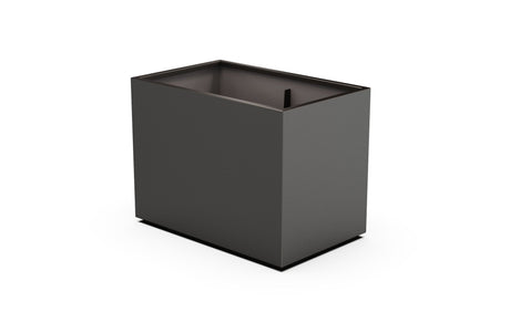 Aluminum Rectangular 30" Wide Planter – 36" to 42" H - Plantercraft