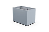Aluminum Rectangular 30" Wide Planter – 36" to 42" H - Plantercraft