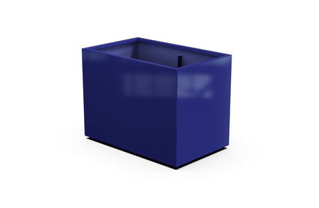 Aluminum Rectangular 30" Wide Planter – 36" to 42" H - Plantercraft