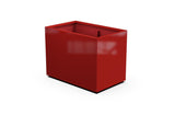 Aluminum Rectangular 30" Wide Planter – 36" to 42" H - Plantercraft