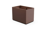 Aluminum Rectangular 30" Wide Planter – 36" to 42" H - Plantercraft