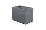 Aluminum Rectangular 30" Wide Planter – 36" to 42" H - Plantercraft