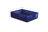 Aluminum Rectangular 36" Wide Planter – 12" to 18" H