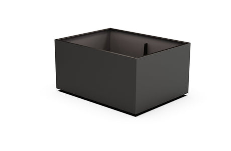 Aluminum Rectangular 36" Wide Planter – 24" to 30" H - Plantercraft
