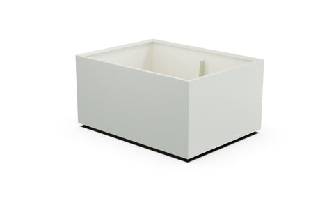 Aluminum Rectangular 36" Wide Planter – 24" to 30" H - Plantercraft