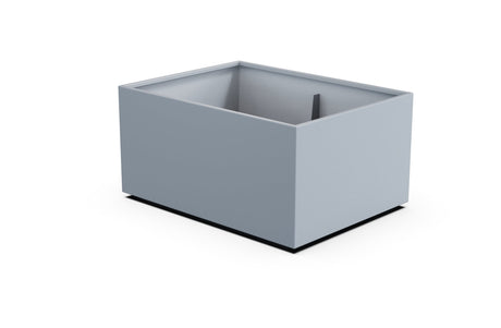 Aluminum Rectangular 36" Wide Planter – 24" to 30" H - Plantercraft