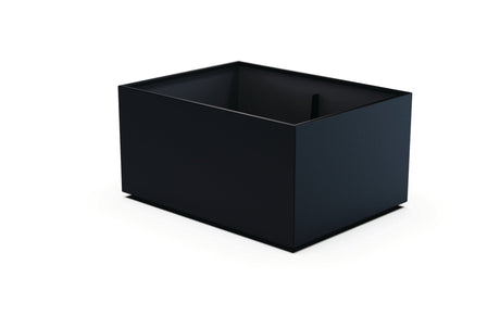 Aluminum Rectangular 36" Wide Planter – 24" to 30" H - Plantercraft