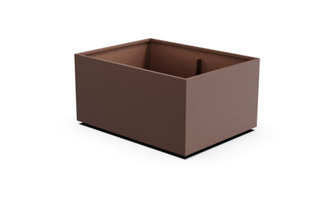 Aluminum Rectangular 36" Wide Planter – 24" to 30" H - Plantercraft