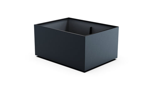 Aluminum Rectangular 36" Wide Planter – 24" to 30" H - Plantercraft