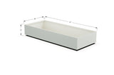 Aluminum Rectangular 30" Wide Planter – 12" to 18" H - Plantercraft