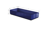 Aluminum Rectangular 30" Wide Planter – 12" to 18" H - Plantercraft