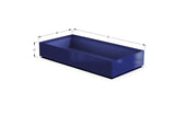 Aluminum Rectangular 36" Wide Planter – 12" to 18" H