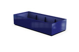 Aluminum Rectangular 36" Wide Planter – 12" to 18" H