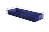 Aluminum Rectangular 36" Wide Planter – 12" to 18" H