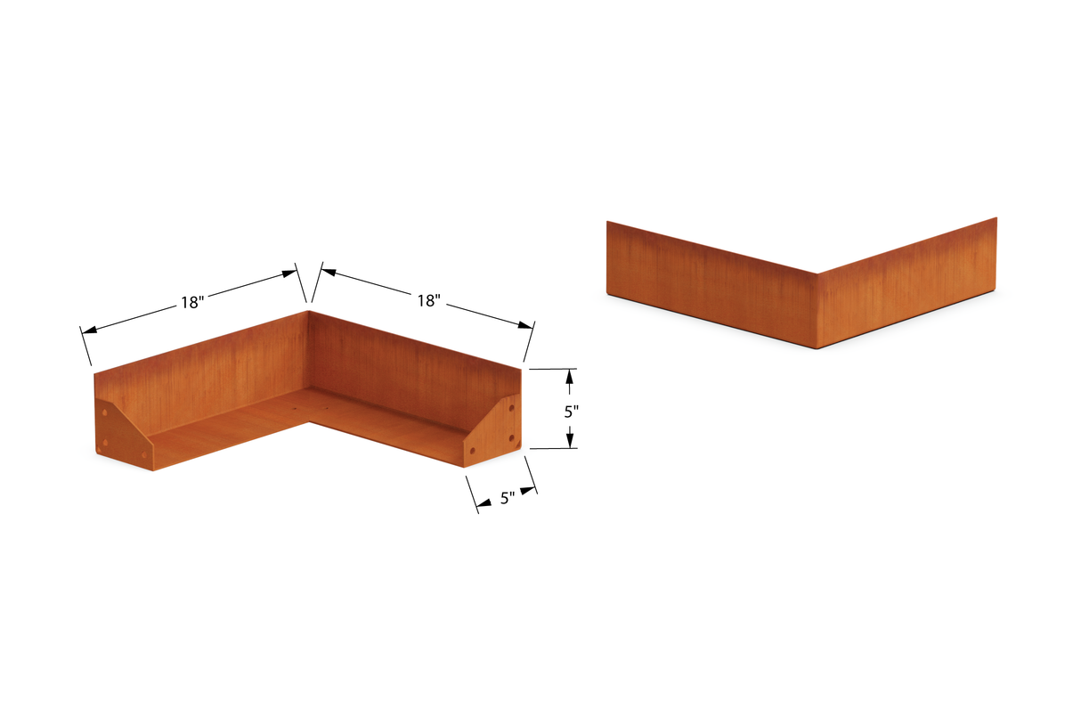 Corten Steel Corner Edging