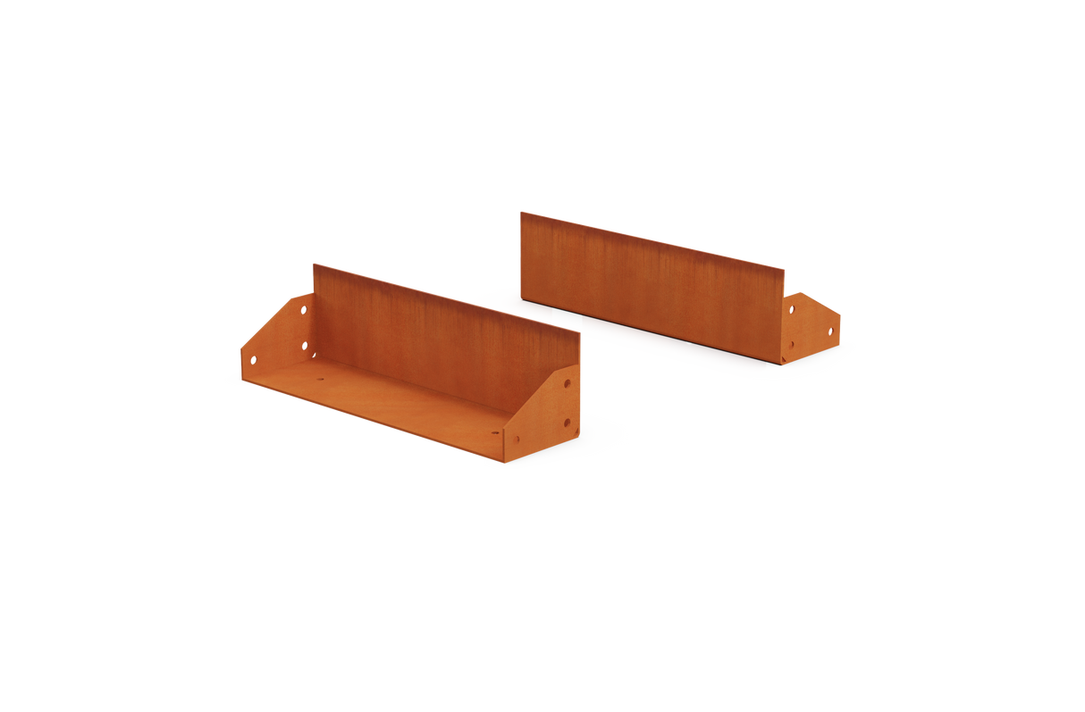 Corten Steel Straight Landscape Edging – 5" H
