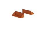 Corten Steel Straight Landscape Edging – 6" H