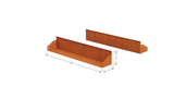 Corten Steel Straight Landscape Edging – 5" H
