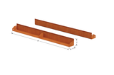 Corten Steel Straight Landscape Edging – 3" H