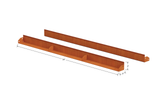 Corten Steel Straight Landscape Edging – 3" H