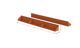 Corten Steel Straight Landscape Edging – 6" H