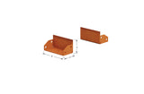 High Corten Steel Straight Edging - Plantercraft