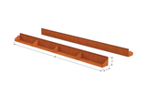 Corten Steel Straight Landscape Edging – 5" H