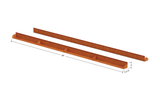 Corten Steel Straight Landscape Edging – 3" H