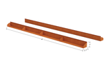 Corten Steel Straight Landscape Edging – 4" H