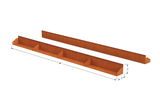 Corten Steel Straight Landscape Edging – 5" H