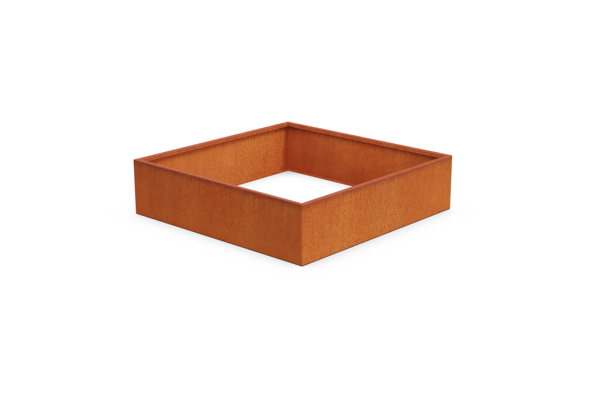 Corten Steel Planter Bed – 12" to 24" H