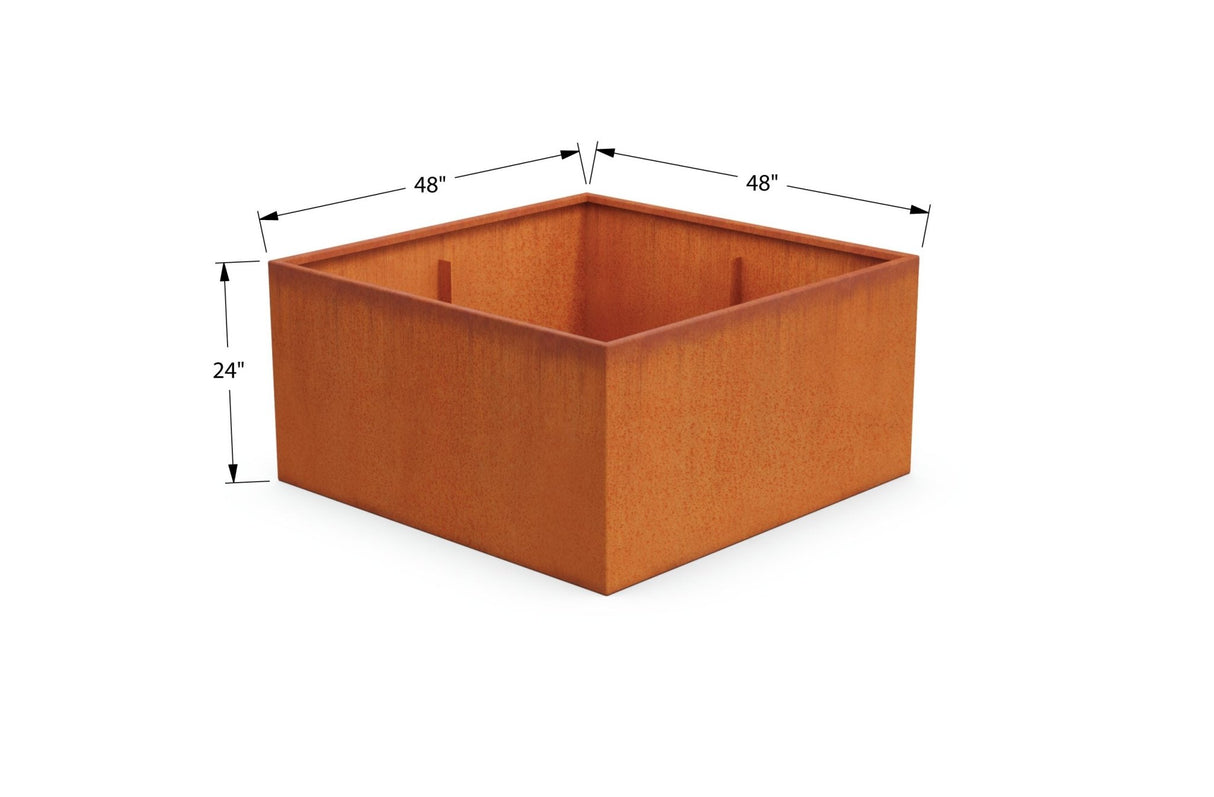 Corten Steel Planter Bed - Plantercraft