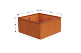 Corten Steel Planter Bed - Plantercraft